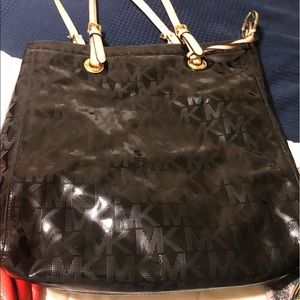 Michael kors shiny tote